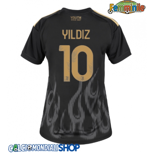 Maglie da calcio Juventus Kenan Yildiz #10 Terza Maglia Femminile 2026-27 Manica Corta